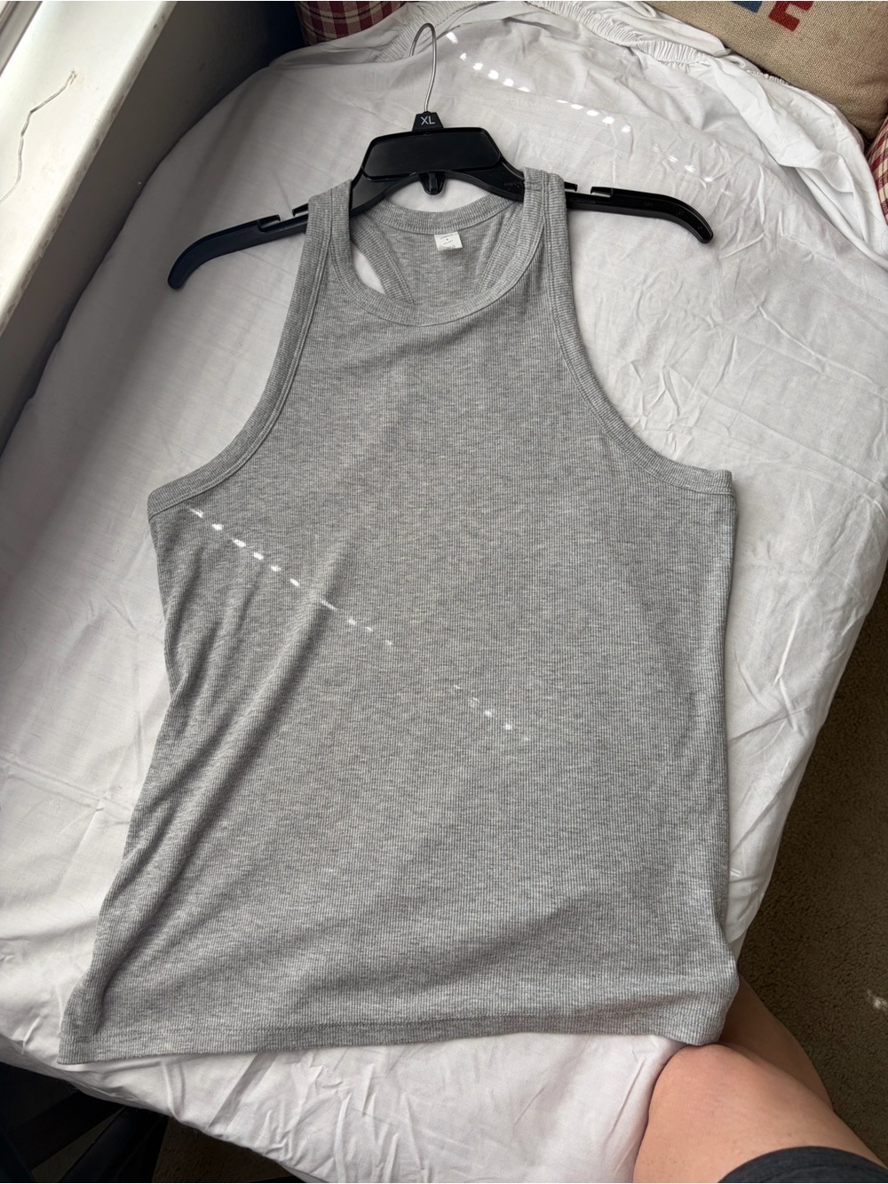 🛍️ 4 for 20🛍️ Bundle and save!🛍️
Ribbed High-Neck Tank inGrey